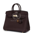 Hermes Birkin 25 Rouge Sellier Togo GHW