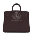 Hermes Birkin 25 Rouge Sellier Togo GHW