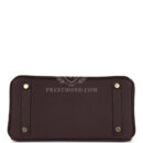 Hermes Birkin 25 Rouge Sellier Togo GHW