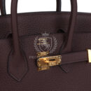 Hermes Birkin 25 Rouge Sellier Togo GHW