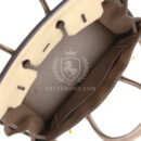 Hermes Special Order (HSS) Birkin 25 Etoupe and Trench Togo Brushed GHW