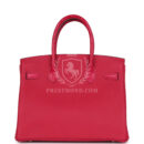 Hermes Birkin 30 Framboise Matte Alligator Togo Touch PHW