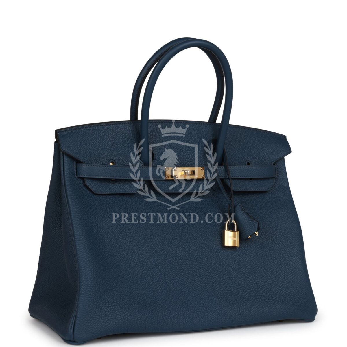 Hermes Birkin 35 Bleu De Prusse Togo GHW — изображение 2