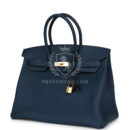 Hermes Birkin 35 Bleu De Prusse Togo GHW