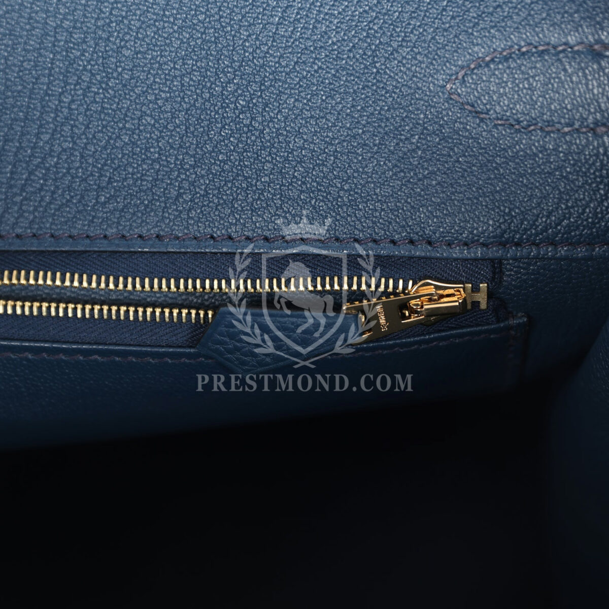 Hermes Birkin 35 Bleu De Prusse Togo GHW — изображение 8