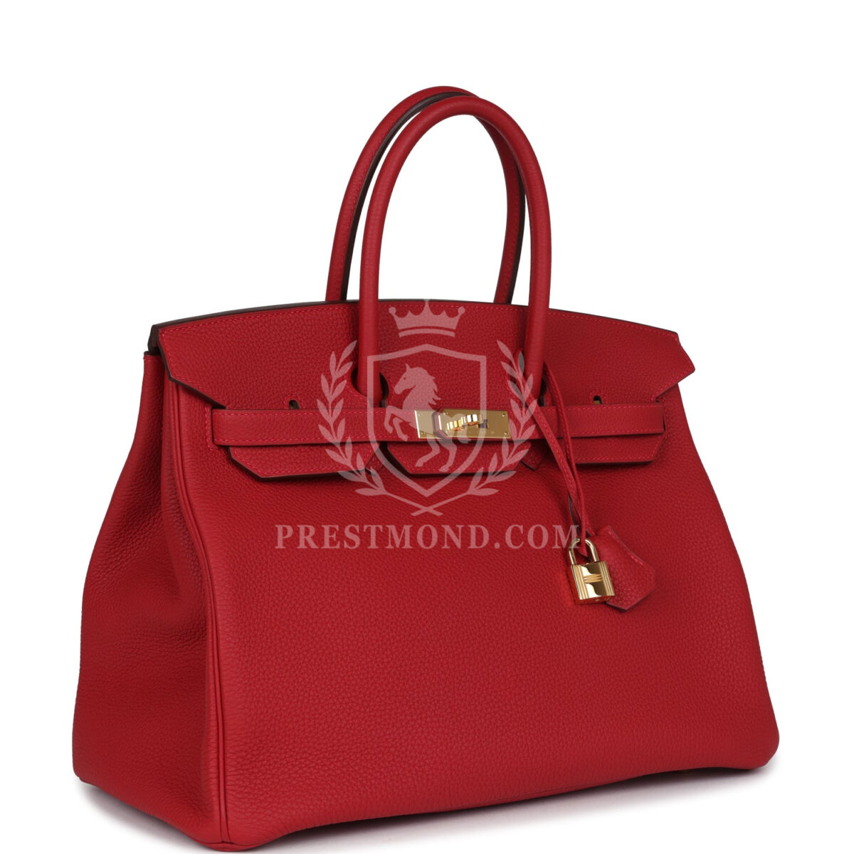 Hermes Birkin 35 Rouge Casaque Togo GHW — изображение 2