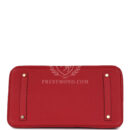 Hermes Birkin 35 Rouge Casaque Togo GHW