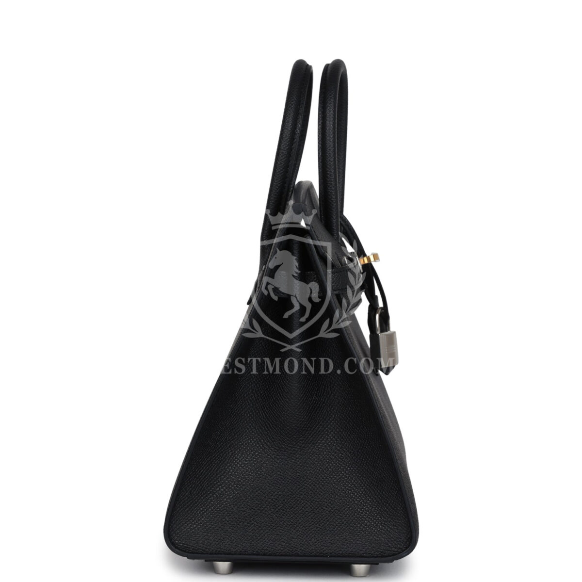 Hermes Birkin Sellier 25 Black Epsom EHW — изображение 3