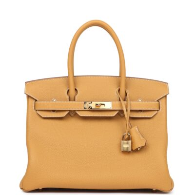 Hermes Birkin 30 Natural Sable Togo GHW