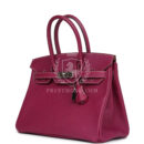 Hermes Birkin 30 Tosca Candy Epsom PHW