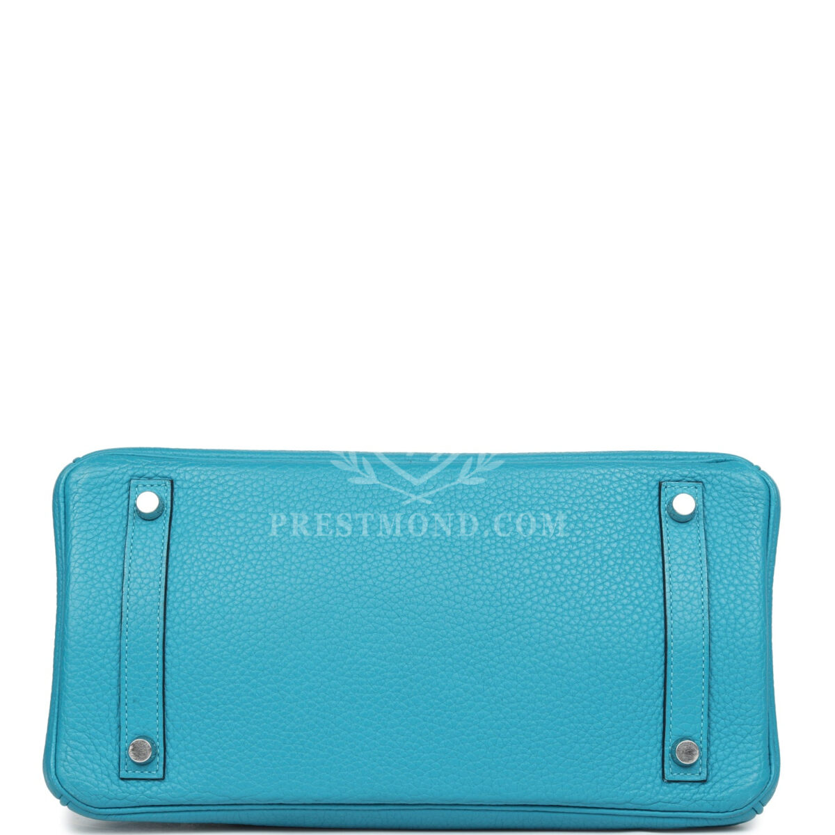 Hermes Birkin 30 Turquoise Clemence PHW — изображение 6