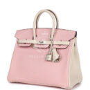 Hermes Special Order (HSS) Birkin 25 Rose Sakura and Nata Swift Brushed GHW