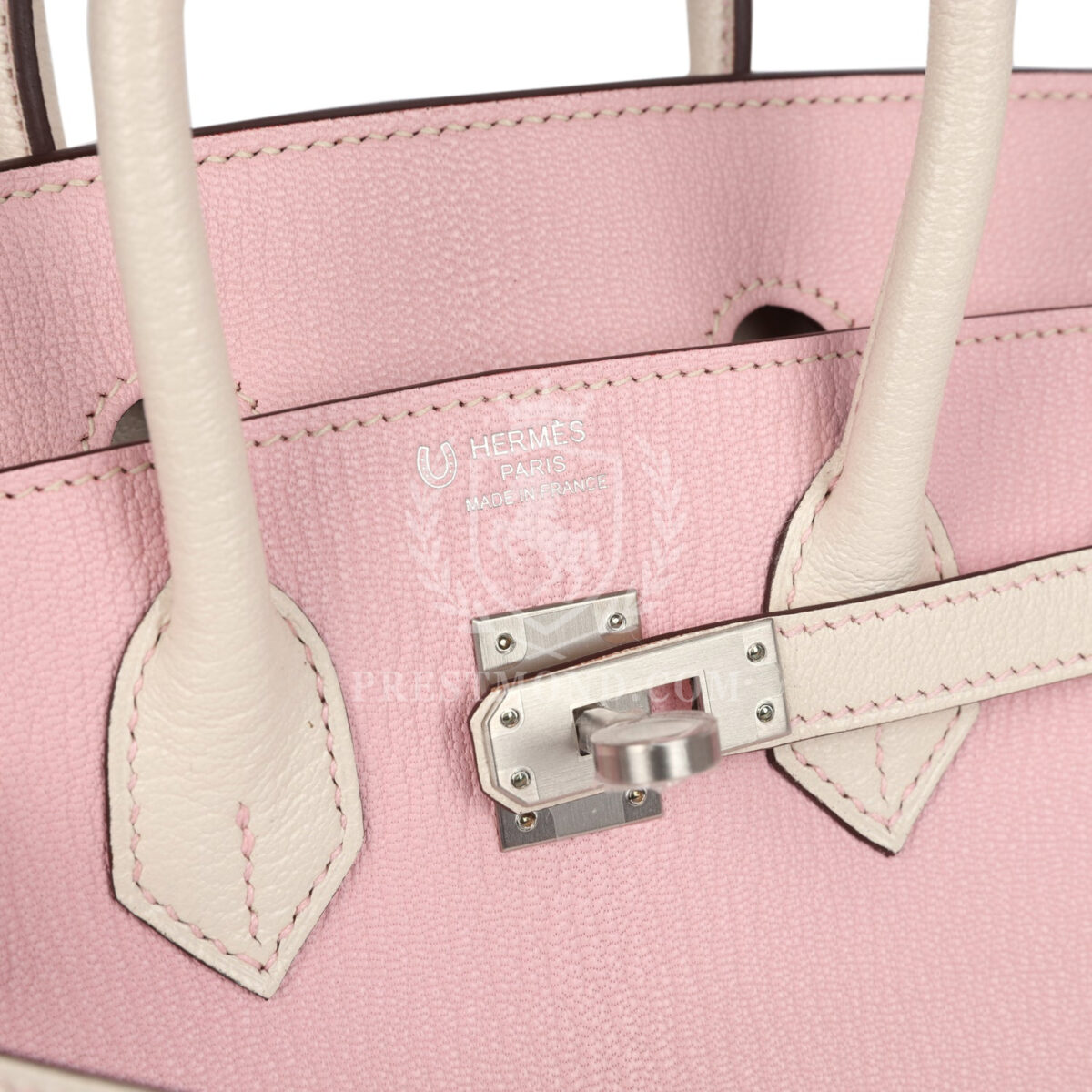 Hermes Special Order (HSS) Birkin 25 Rose Sakura and Nata Swift Brushed GHW — изображение 7