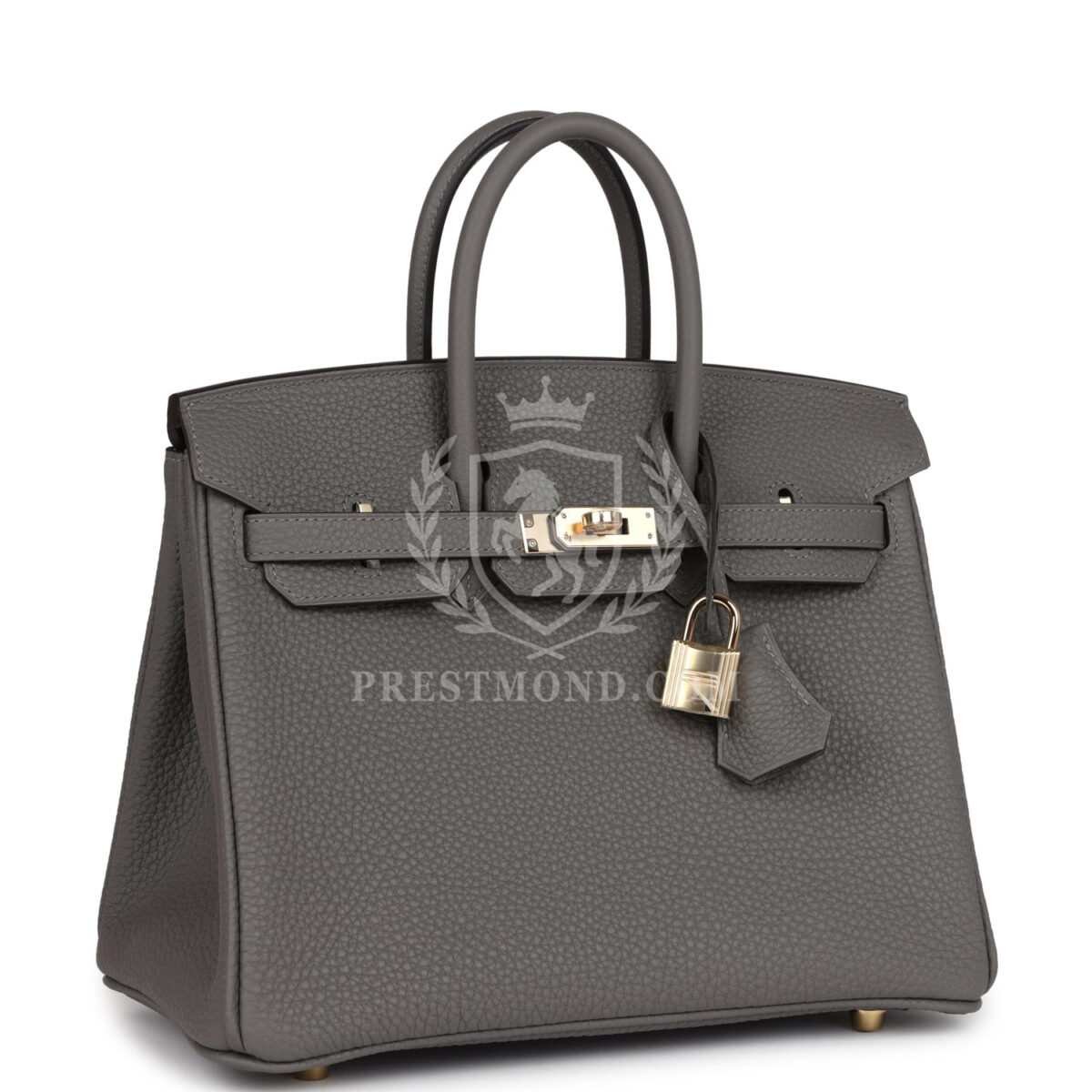 Hermes Birkin 25 Gris Meyer Togo PBHW — изображение 2