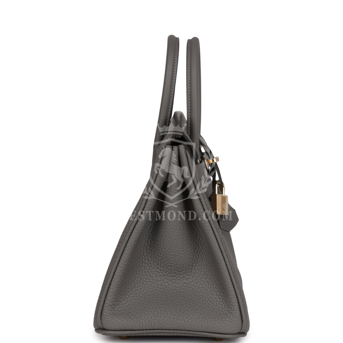 Hermes Birkin 25 Gris Meyer Togo PBHW — изображение 3
