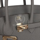Hermes Birkin 25 Gris Meyer Togo PBHW
