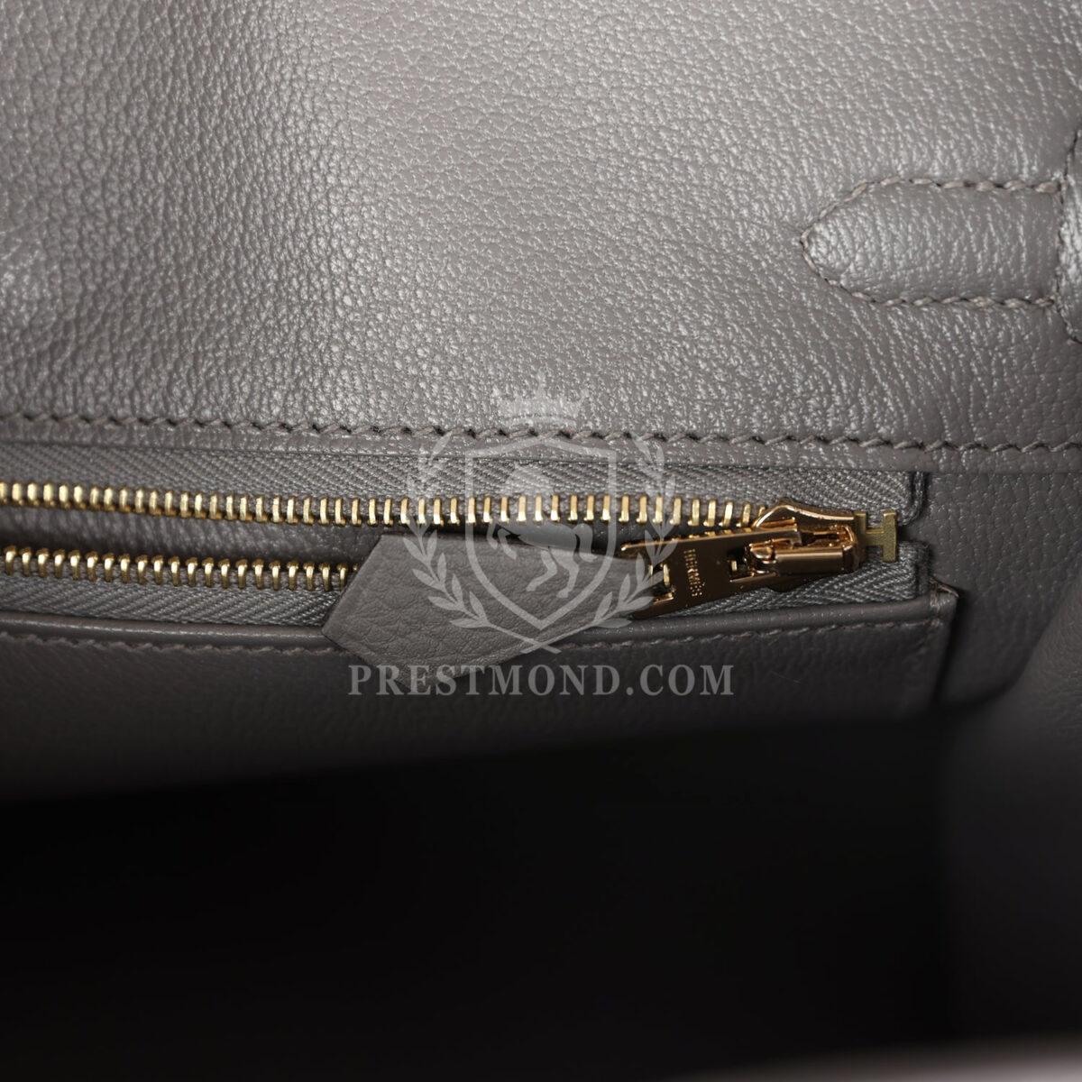 Hermes Birkin 25 Gris Meyer Togo PBHW — изображение 9