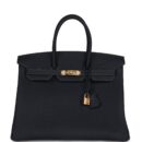 Hermes Birkin 35 Caban Togo GHW