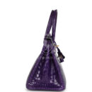 Hermes Birkin 30 Ultraviolet Shiny Niloticus Crocodile GHW