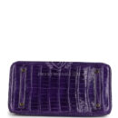 Hermes Birkin 30 Ultraviolet Shiny Niloticus Crocodile GHW