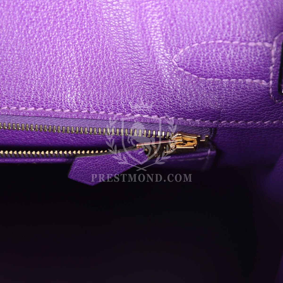 Hermes Birkin 30 Ultraviolet Shiny Niloticus Crocodile GHW — изображение 9
