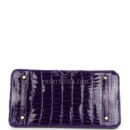 Hermes Birkin 35 Ultraviolet Shiny Porosus Crocodile GHW