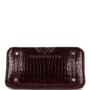 Hermes Birkin 25 Bordeaux Shiny Niloticus Crocodile GHW