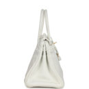 Hermes Birkin 30 White Clemence GHW