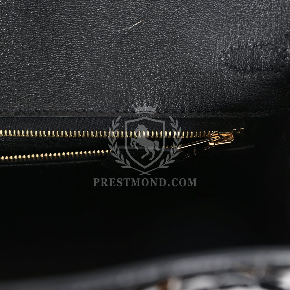 Hermes Birkin 25 Black Shiny Niloticus Crocodile GHW — изображение 9