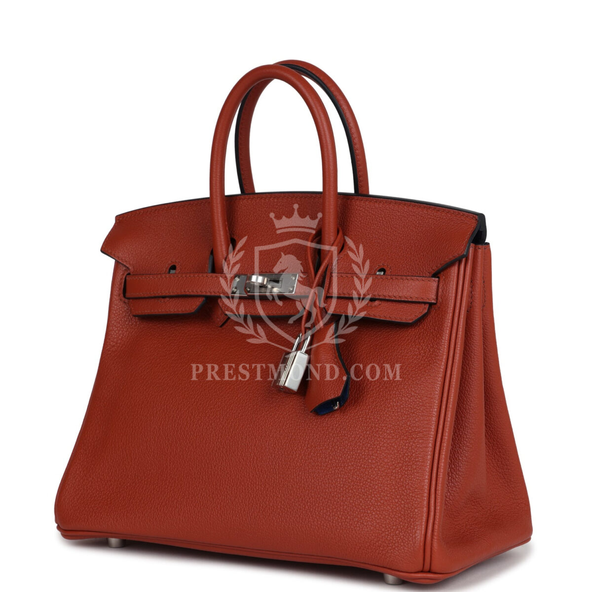 Hermes Birkin 25 Cuirve Verso Taurillon Novillo PHW — изображение 5