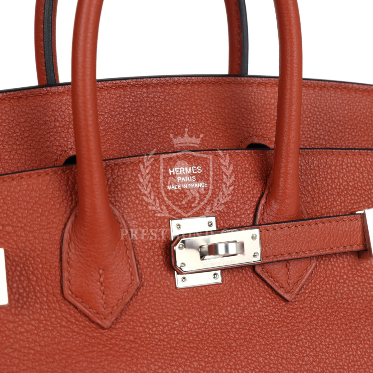 Hermes Birkin 25 Cuirve Verso Taurillon Novillo PHW — изображение 7