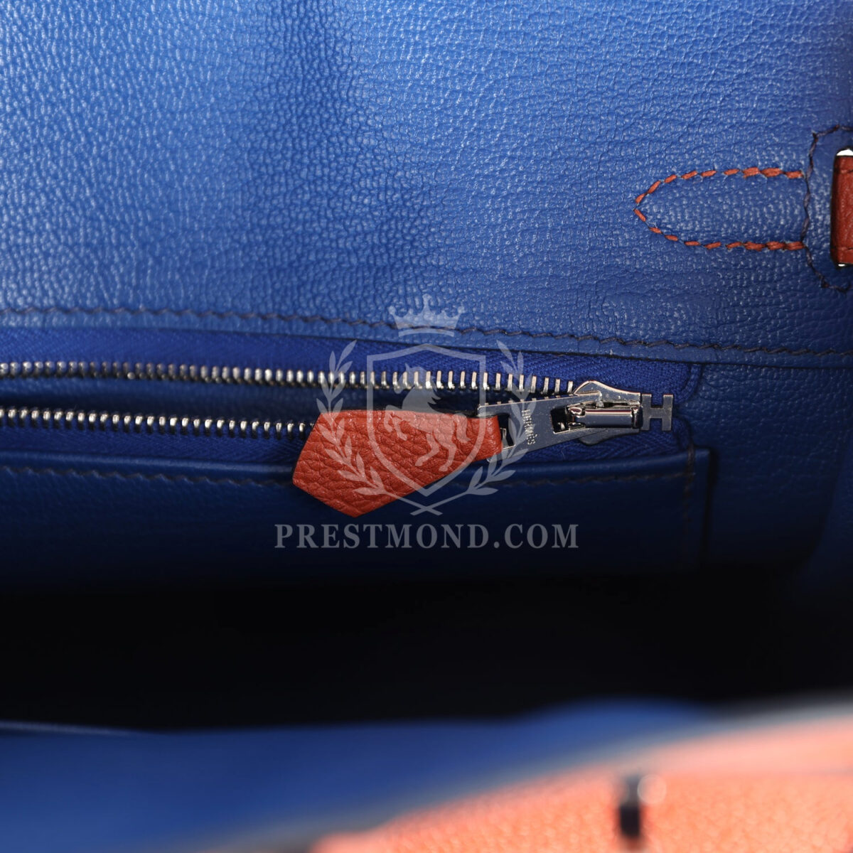 Hermes Birkin 25 Cuirve Verso Taurillon Novillo PHW — изображение 9