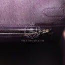 Hermes Special Order (HSS) Birkin 30 Tri-color Raisin, Ultraviolet and Rose Shocking Chevre PHW