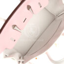 Hermes Special Order (HSS) Birkin 25 Rose Sakura and White Clemence Brushed GHW