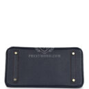 Hermes Birkin 30 Bleu Indigo and Rouge H Contour Epsom GHW