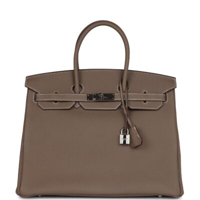Hermes Birkin 35 Etoupe Togo PHW