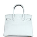 Hermes Birkin 30 Bleu Pale Togo GHW