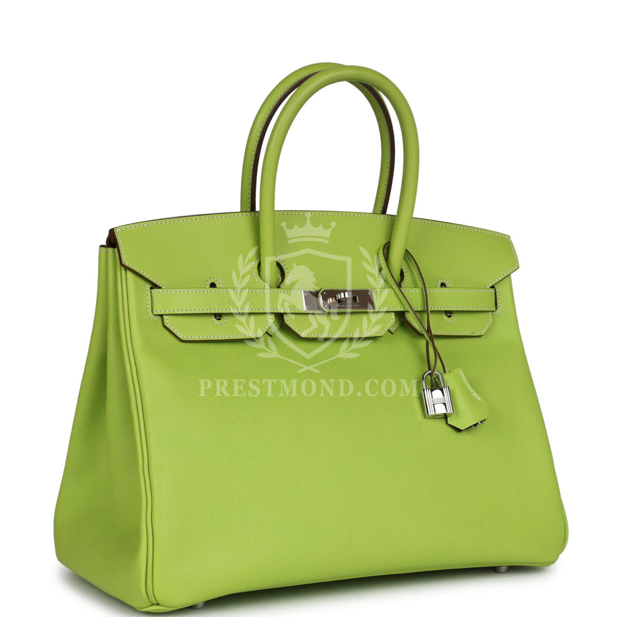 Hermes Birkin 35 Kiwi Candy Epsom PHW — изображение 2