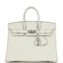 Hermes Birkin 25 Mushroom Togo PHW