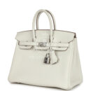 Hermes Birkin 25 Mushroom Togo PHW