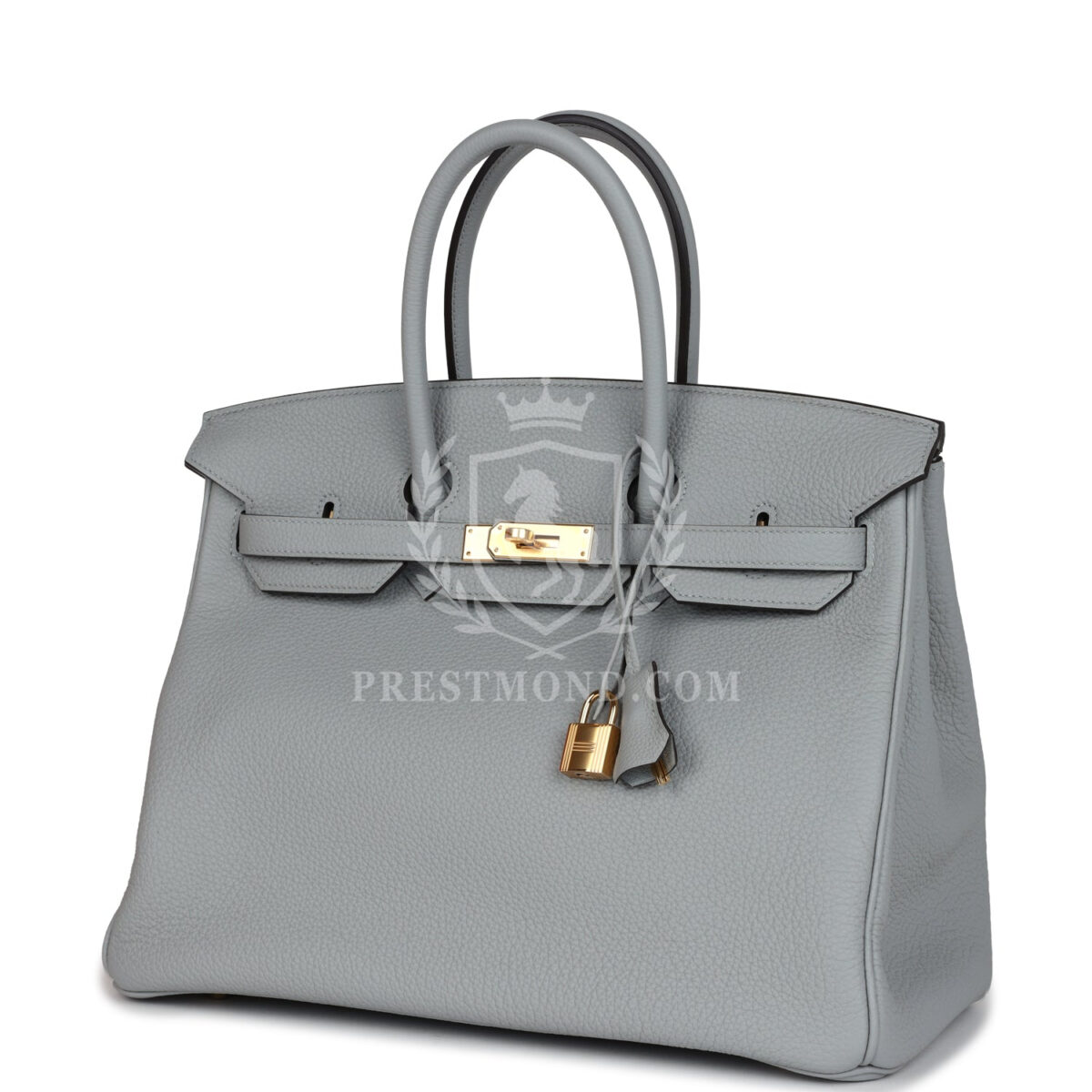 Hermes Birkin 35 Bleu Glacier Togo GHW — изображение 5
