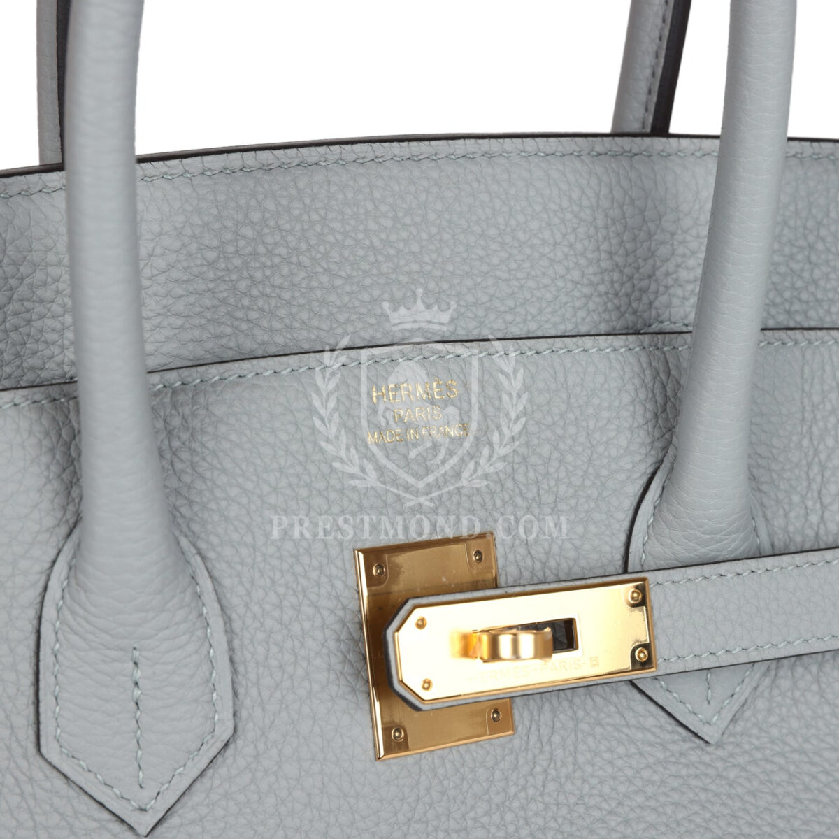 Hermes Birkin 35 Bleu Glacier Togo GHW — изображение 7