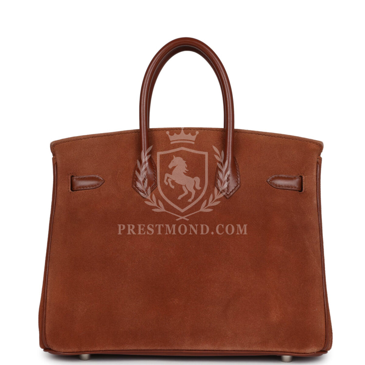 Vintage Hermes Birkin 25 Noisette Doblis and Box PHW — изображение 4