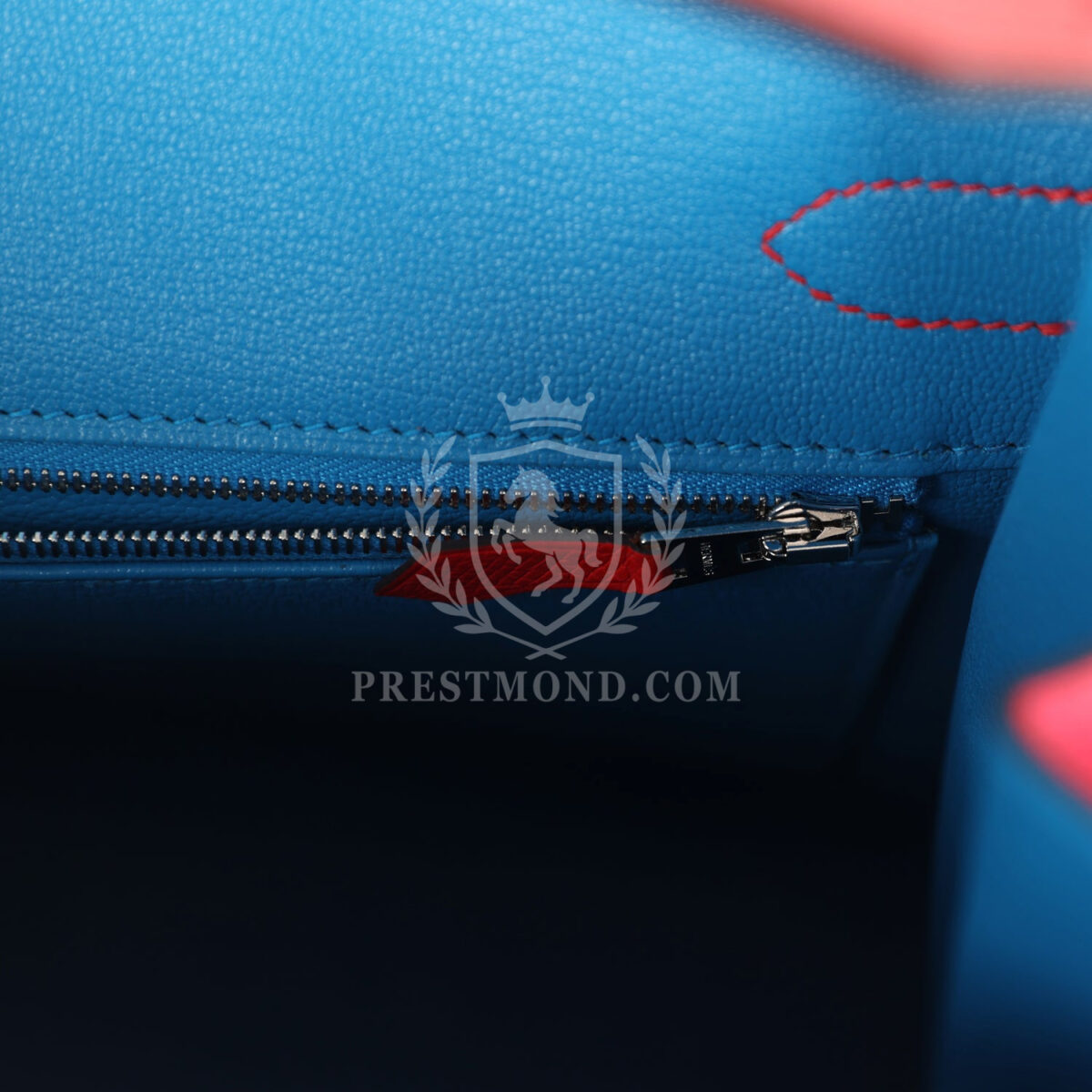 Hermes Casaque Birkin Sellier 30 Rouge De Coeur and Rose Extreme Epsom PHW — изображение 8