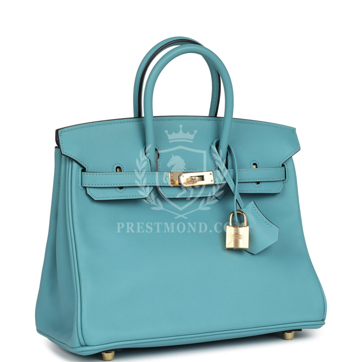 Hermes Birkin 25 Bleu Saint Cyr Swift GHW — изображение 2