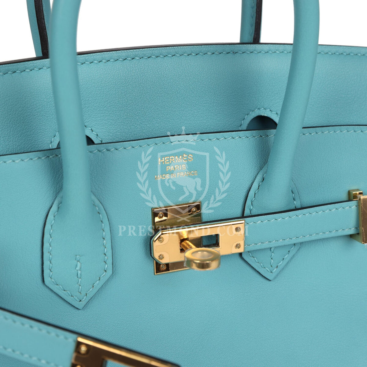 Hermes Birkin 25 Bleu Saint Cyr Swift GHW — изображение 7