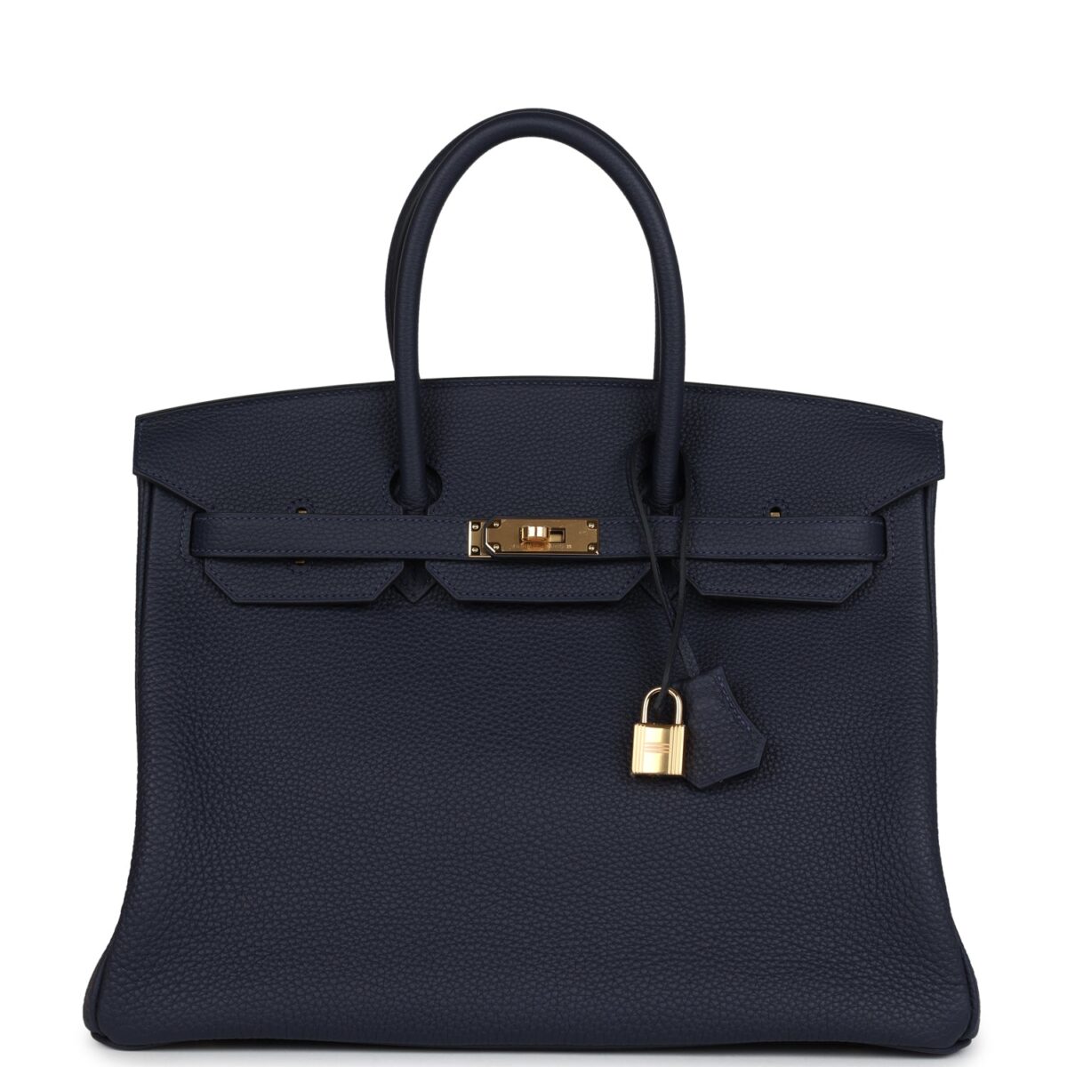 Hermes Birkin 35 Bleu Nuit Togo GHW