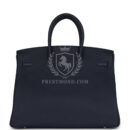 Hermes Birkin 35 Bleu Nuit Togo GHW