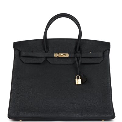 Hermes Birkin 40 Black Togo GHW