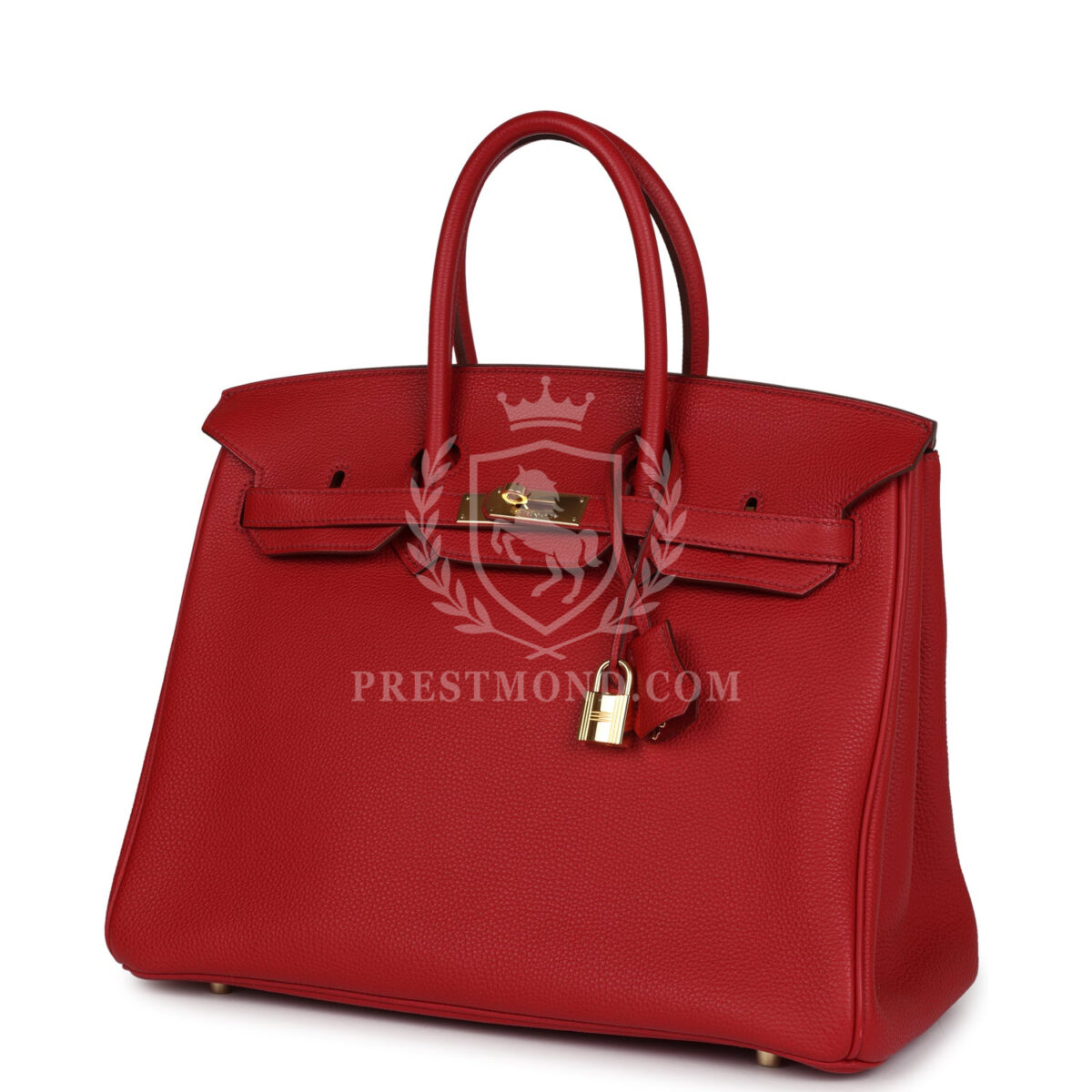 Hermes Birkin 35 Rouge Garance Togo GHW — изображение 5